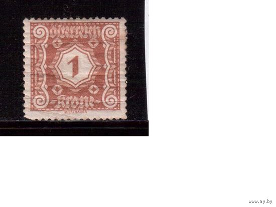 Австрия-1922,(Мих. 103)  *  , Стандарт, Доплатные марки