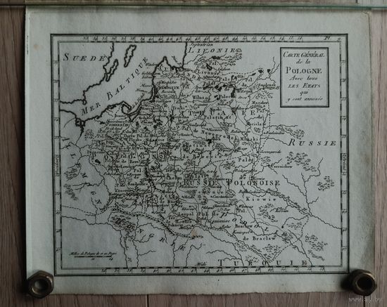 ВКЛ Карта Речь Посполитая и ВКЛ 1790