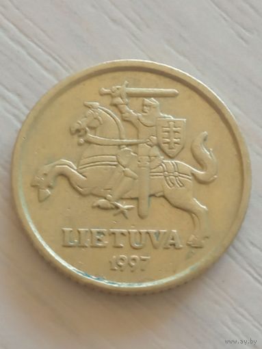 Литва 10 центов 1997г.