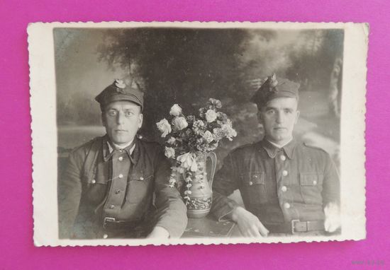 Фото "Польские жовнеры", 1920-1930-е гг.