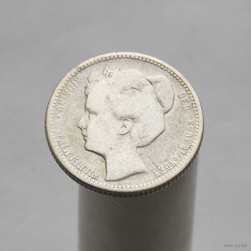Нидерланды, 25 центов 1904 В