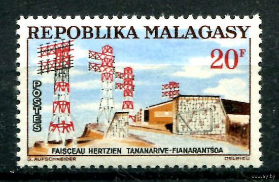 Мадагаскар - 1963г. - Электросвязь - полная серия, MNH [Mi 491] - 1 марка