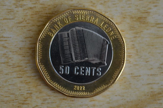 Сьерра-Леоне 50 центов 2022