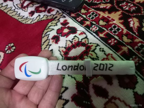 Официальный светодиодный брелок Xylobands с церемонии закрытия Параолимпийских игр London 2012