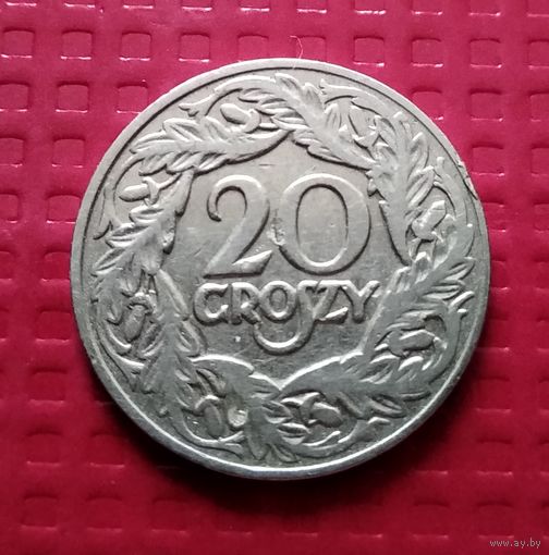 Польша 20 грошей 1923 г . #41537