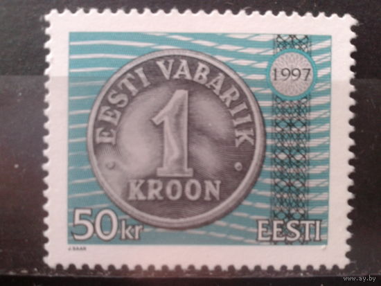 Эстония 1997 Монета* Михель-10,0 евро