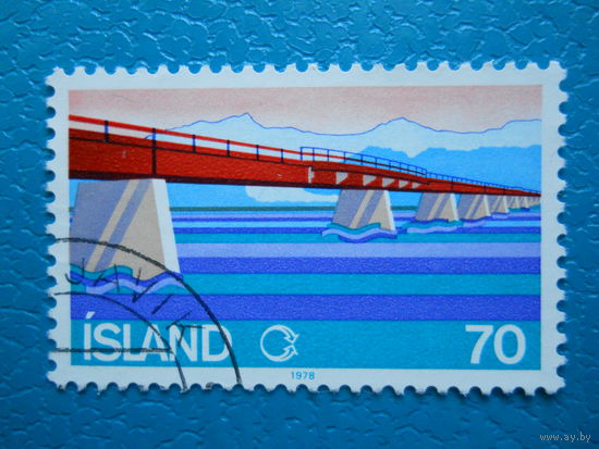Исландия. 1978 г. Мi-535. Мост.