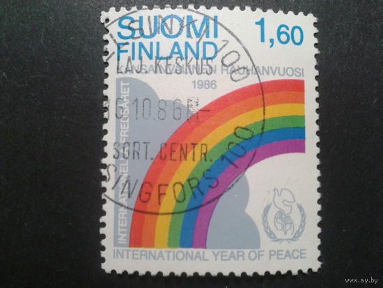 Финляндия 1986 межд. год дружбы
