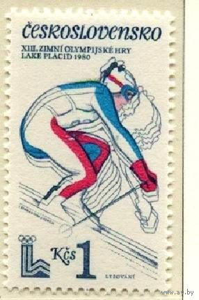 Чехословакия /1980/ Спорт / Олимпийские Игры Лейк-Плэсид / Зимние Виды Спорта /спуск