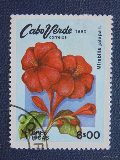 Кабо-Верде 1980 г. Цветы.