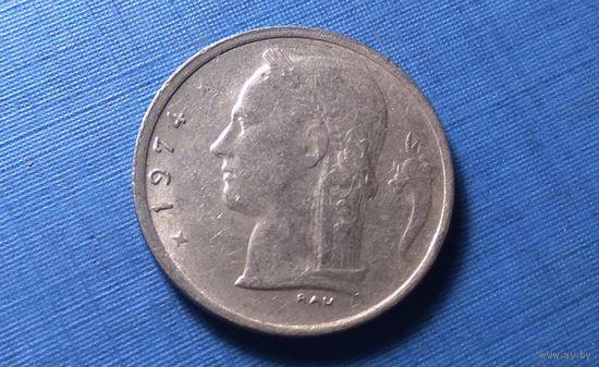 1 франк 1974 BELGIQUE. Бельгия.