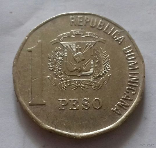 1 песо, Доминиканская республика (Доминикана)  2002 г.