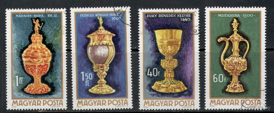 Венгрия /1970/ Изделия венгерских ювелиров / Вазы /4 Марки