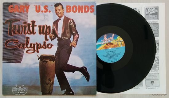 GARY U.S. BONDS Twist Up Calypso (1962 винил LP GERMANY) как новый