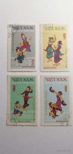 Вьетнам 1972. Народные Танцы.