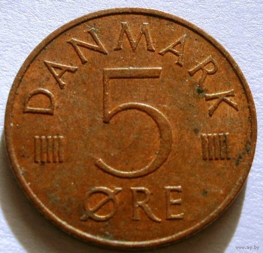 5 эре 1973 Дания