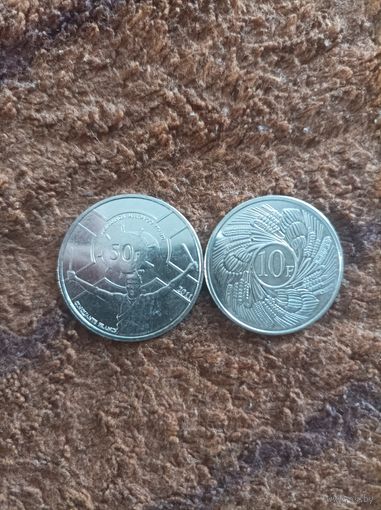 Набор монет Бурунди