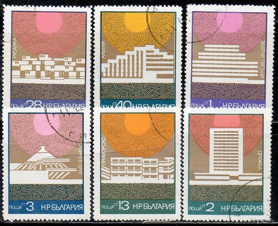 Курорты Болгария  1972 год серия из 6 марок