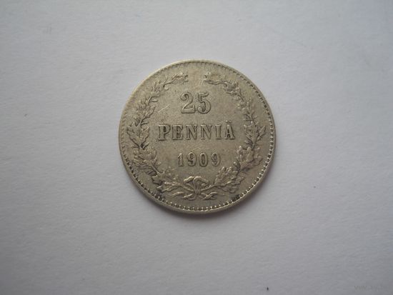 25 пенни 1909 L