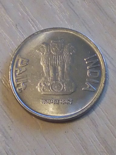Индия 1 рупия 2011г.