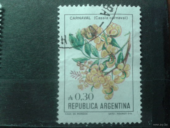 Аргентина 1985 Цветы А 0,30