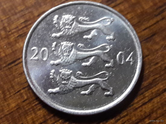 Эстония 20 центов 2004