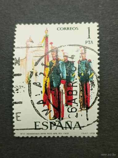Испания 1978. Военная форма