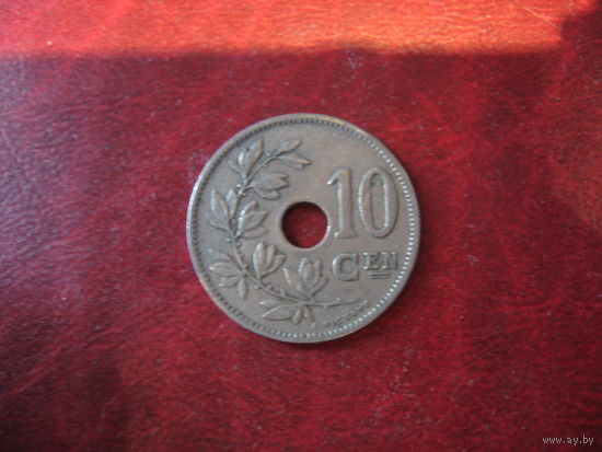 10 сантимов 1927 года Бельгия (Ё)