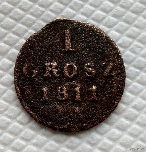 1 грош 1811 г. I.S.