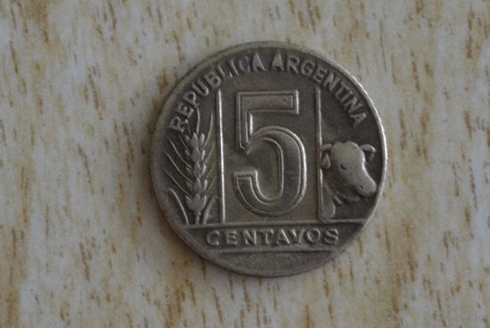 Аргентина 5 сентаво 1946