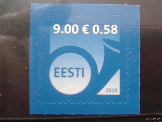Эстония 2010 Стандарт 9,00/0,58** самоклейка