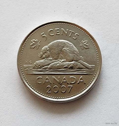 Канада 5 центов, 2007