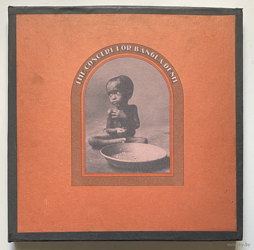 George Harrison – The Concert For Bangla Desh, 3 LP BOX SET, 64 pages BOOK - 1971