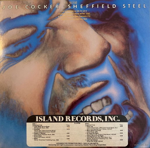 Joe Cocker – Sheffield Steel, LP 1982