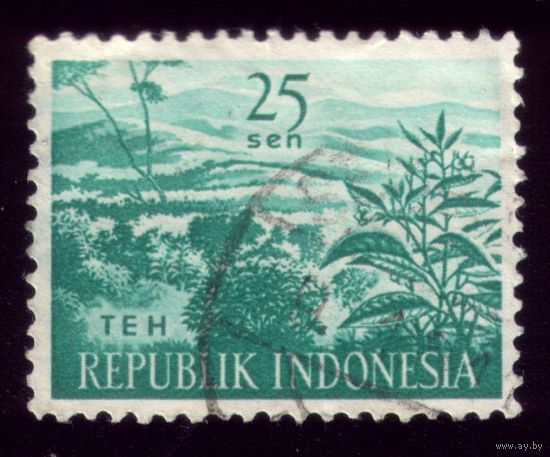 1 марка 1960 год Индонезия 273