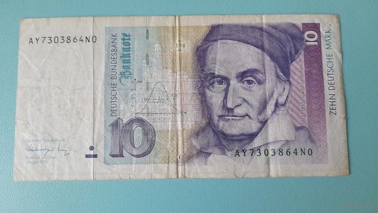 10 марок ФРГ 1991