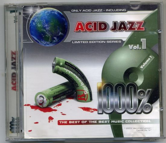 CD  Acid Jazz - 1000%