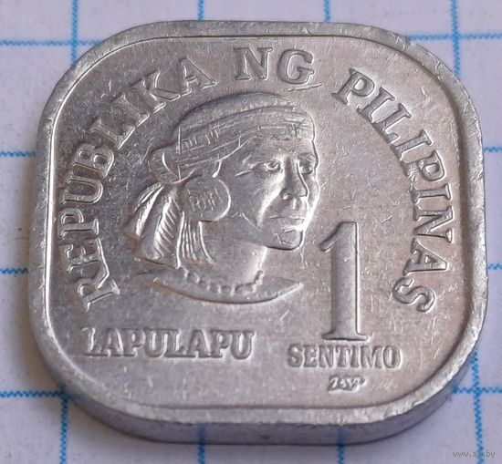 Филиппины 1 сентимо, 1980     ( 3-2-3 )