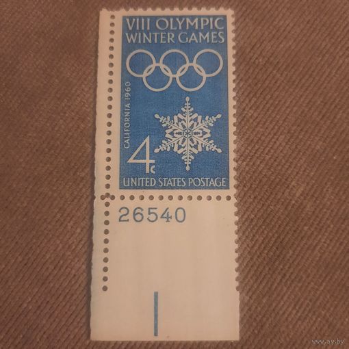 США 1960. Зимняя олимпиада Калифорния 1960