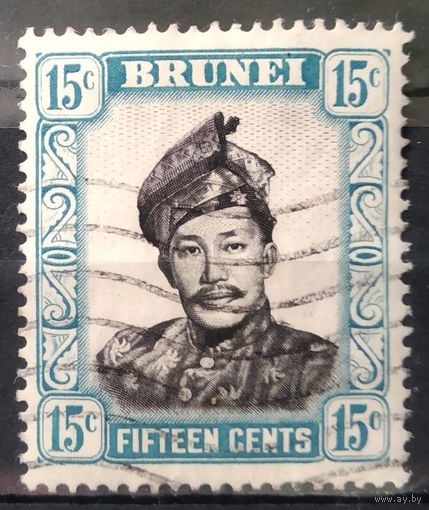 ВЕЛИКОБРИТАНИЯ\1138\Бруней 1964 султан Омар Али Сайфутдин