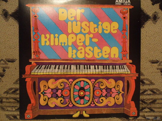 Gunter Oppenheimer (Klavier) und sein Orchester - Der lustige Klimperkasten (Веселый рояль) - Amiga, ГДР - 1973 г.