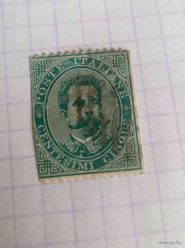 Италия 1879 года Умберто