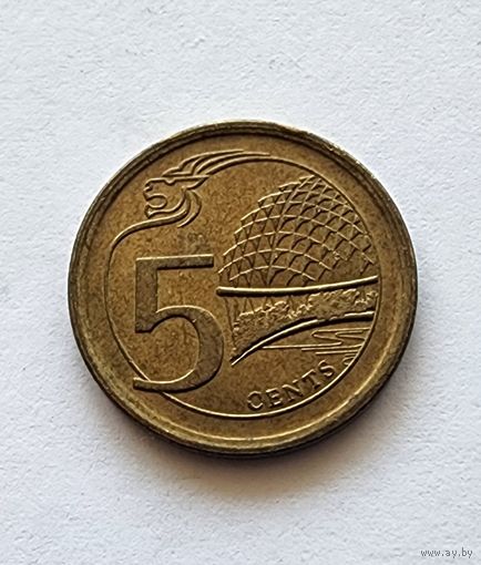 Сингапур 5 центов, 2013