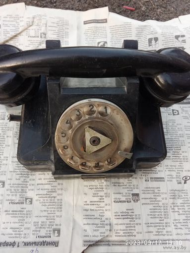 Телефон карболитовый 1961 год