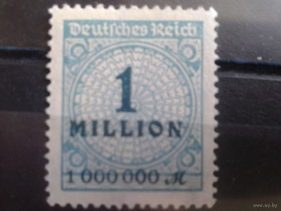 Германия 1923 Стандарт 1 миллион
