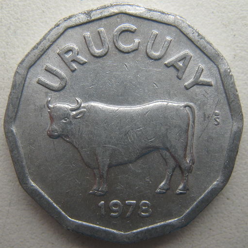 Уругвай 5 сентесимо 1978 г.