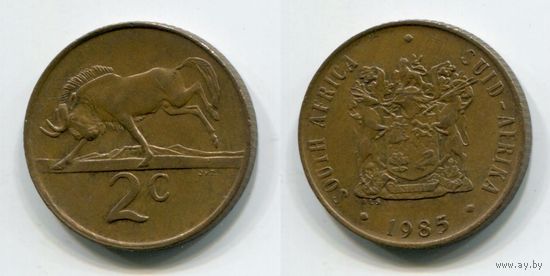 Южная Африка. 2 цента (1985)