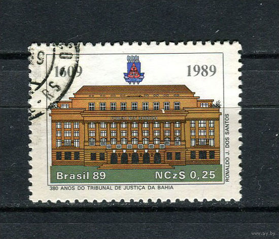 Бразилия - 1989 - Архитектура - [Mi. 2287] - полная серия - 1 марка. Гашеная.  (Лот 13ER)-T7P22