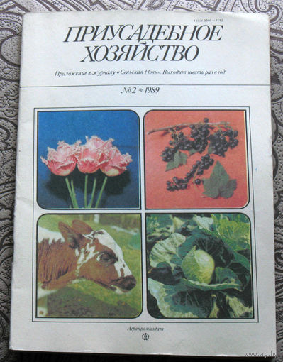 Приусадебное хозяйство 1989 номер 2