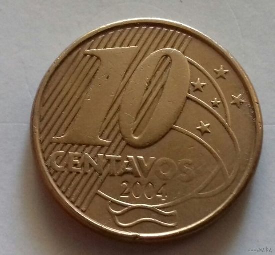 10 сентаво, Бразилия 2004 г.